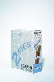 Photograph of product: 2sies - OG Sweet Hemp Blunt Wraps 2pk - 