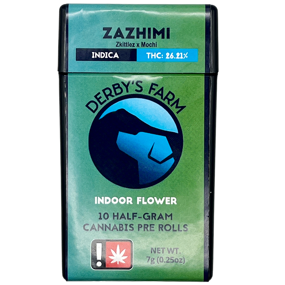 Photograph of product: Derby's- Zazhimi (.5G) 10PK (I)