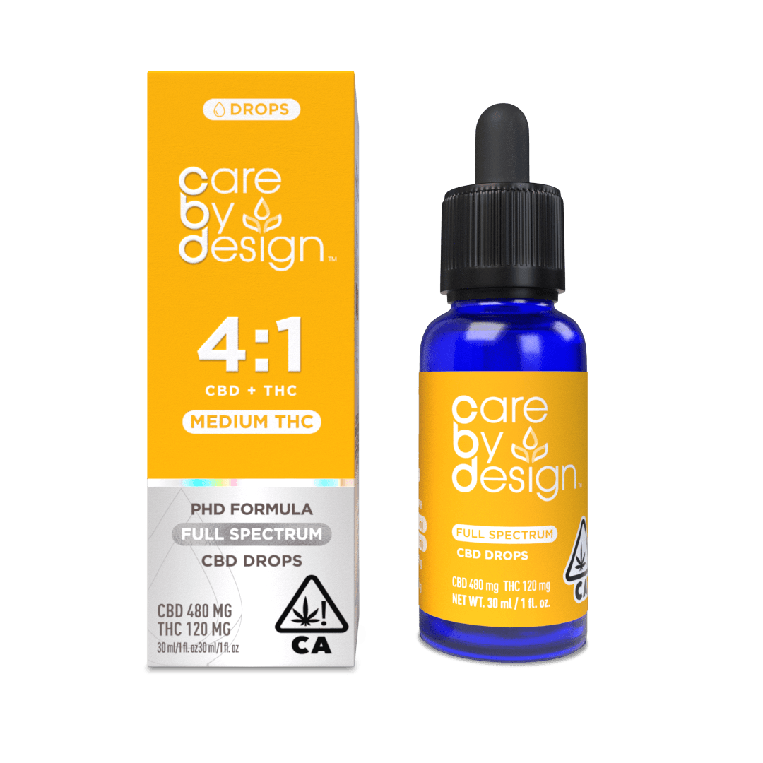 Photograph of product: Care By Design | 4:1 TH-oui:CBD Drops