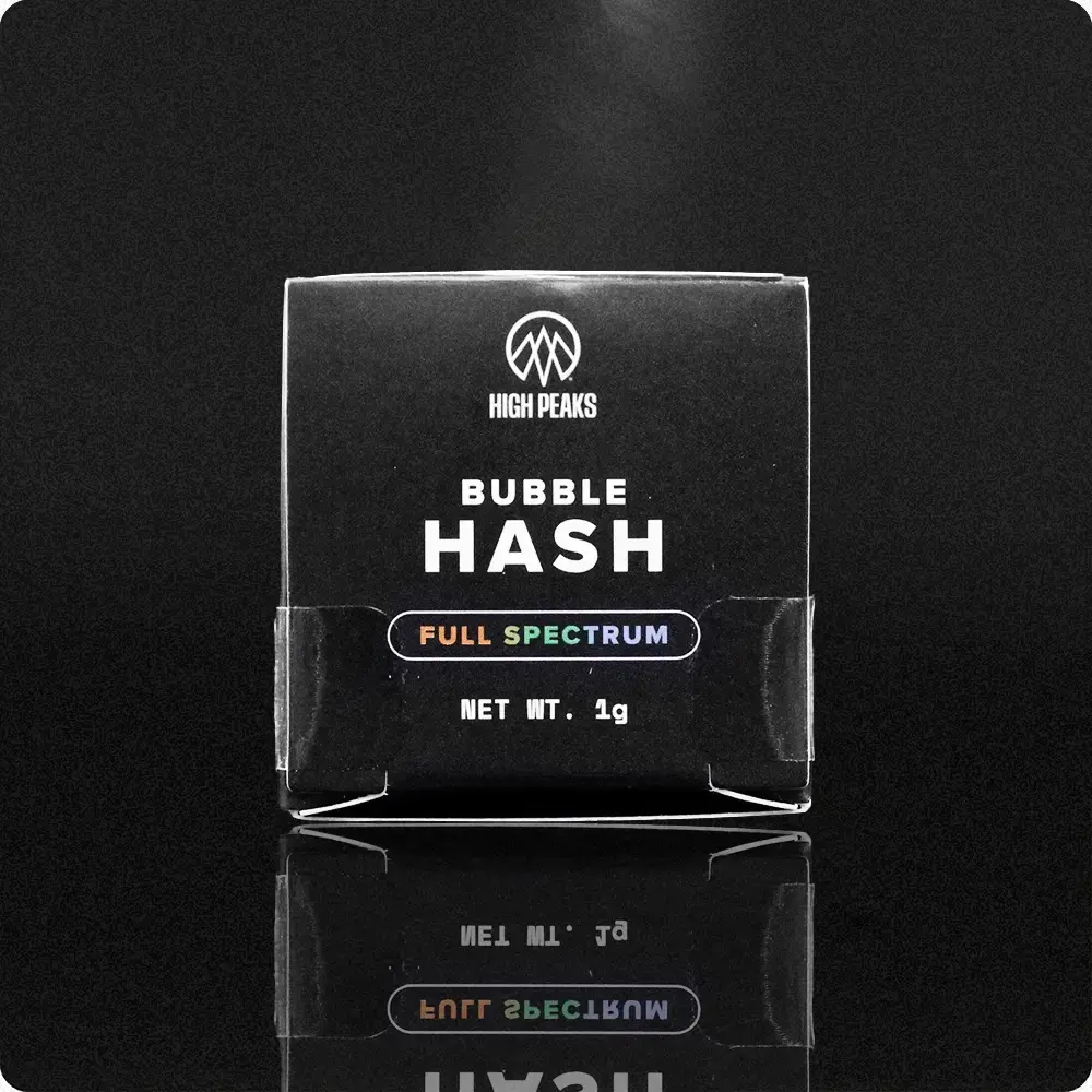Photograph of product: High Peaks | Bubble au chocolat | 1g (S)