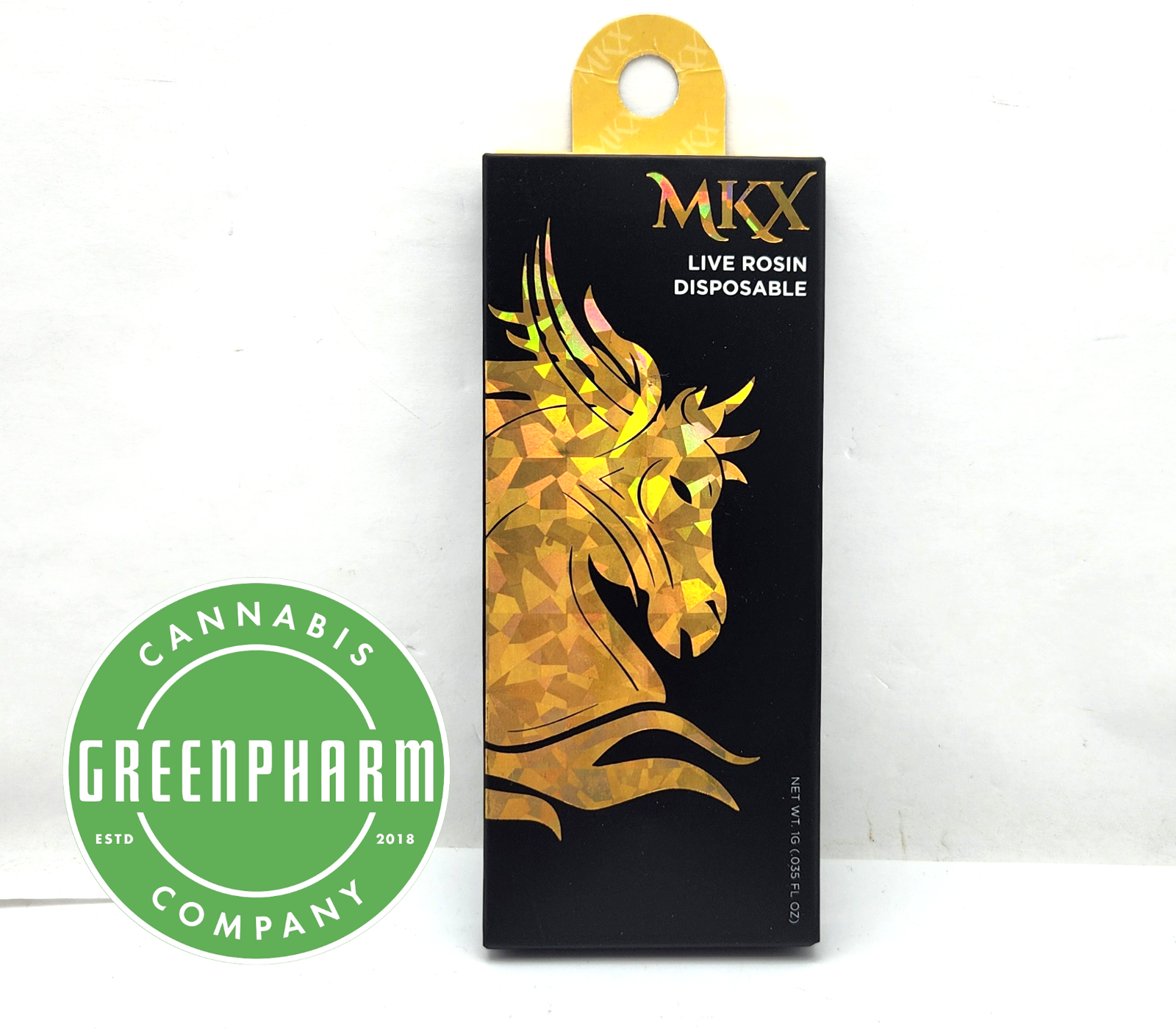 Photograph of product: Disposable Vape | MKX | Super Boof Rosin