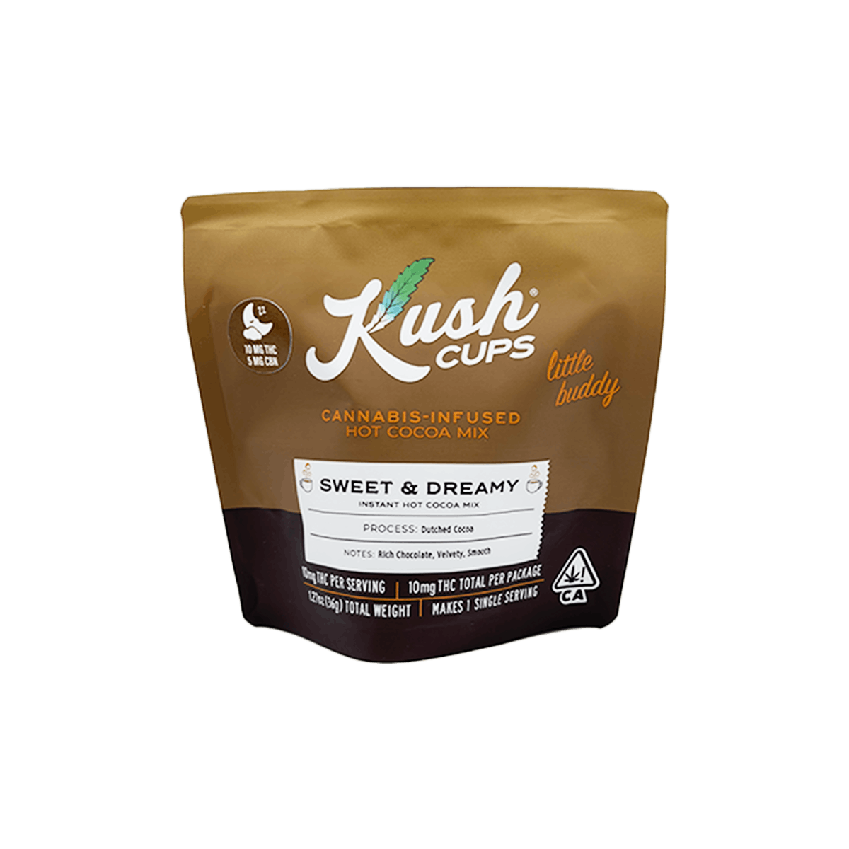 Photograph of product: Kush Cups Coffee - Sweet & Dreamy CBN Hot Cocoa Mix - 10mg
