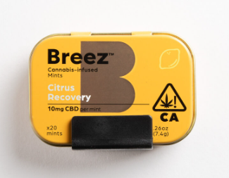 Photograph of product: CITRUS RECOVERY CBD 10PK