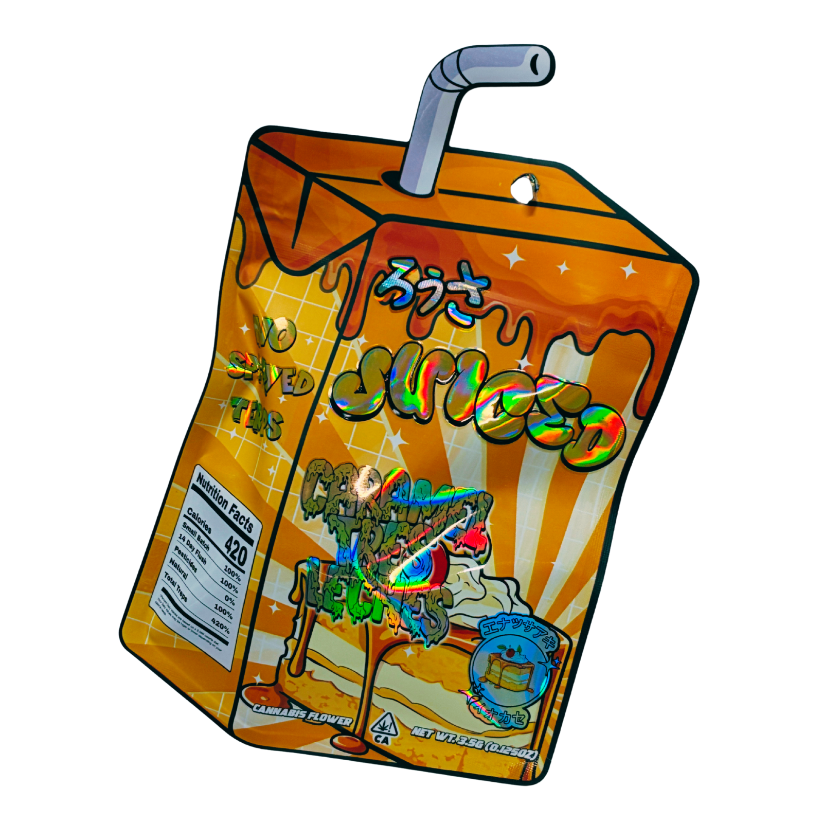 Photograph of product: Juiced | Caramel Tres Leches Prepack - 3.5g