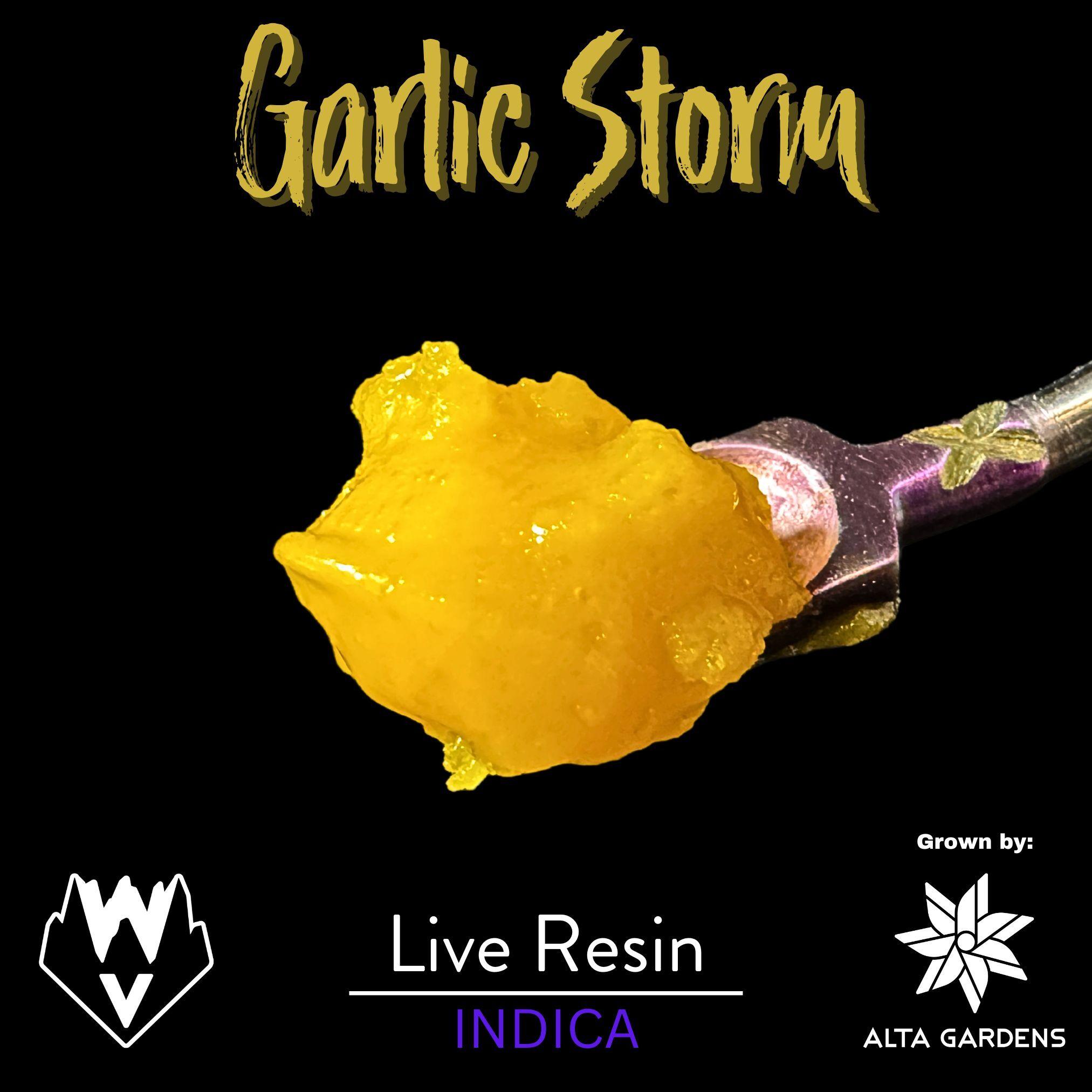 Photograph of product: Willamette Valley Alchemy - Live Resin - Garlic Storm