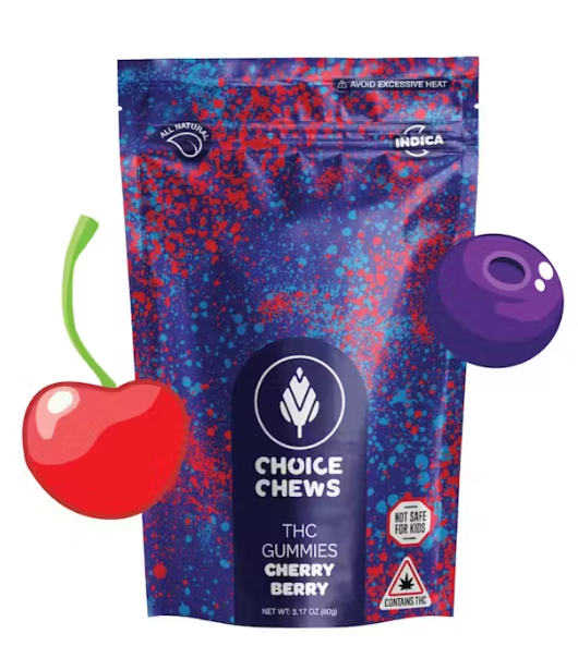 Photograph of product: Cherry Berry | Oui'd TH-oui | Gummies | 10mg | 10pk
