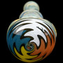 Photograph of product: 4.5" Silver Fumed Swirl Spoon