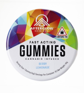 Photograph of product: Berry Lemonade 10mg Fast Acting Nano Gummies | Afterglow