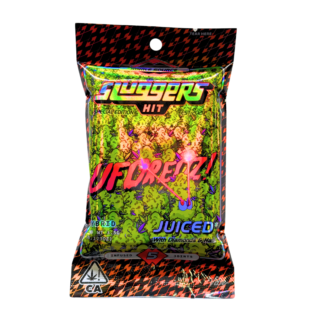 Photograph of product: UFOREOZ DIAMONDS & au chocolat INFUSED 5PK PREROLLS