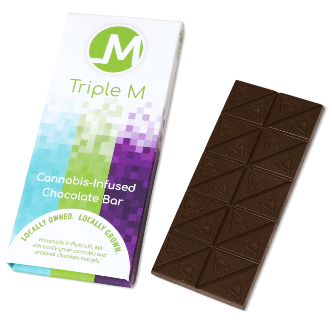 Photograph of product: Chocolate Bar (Low) - Dark - Full Spectrum Oui'd [20pc]