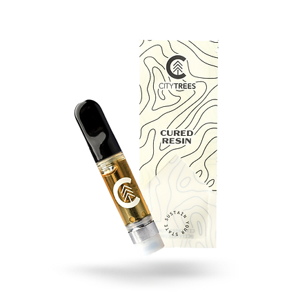 Photograph of product: Lemon Drip Cured Resin Cart