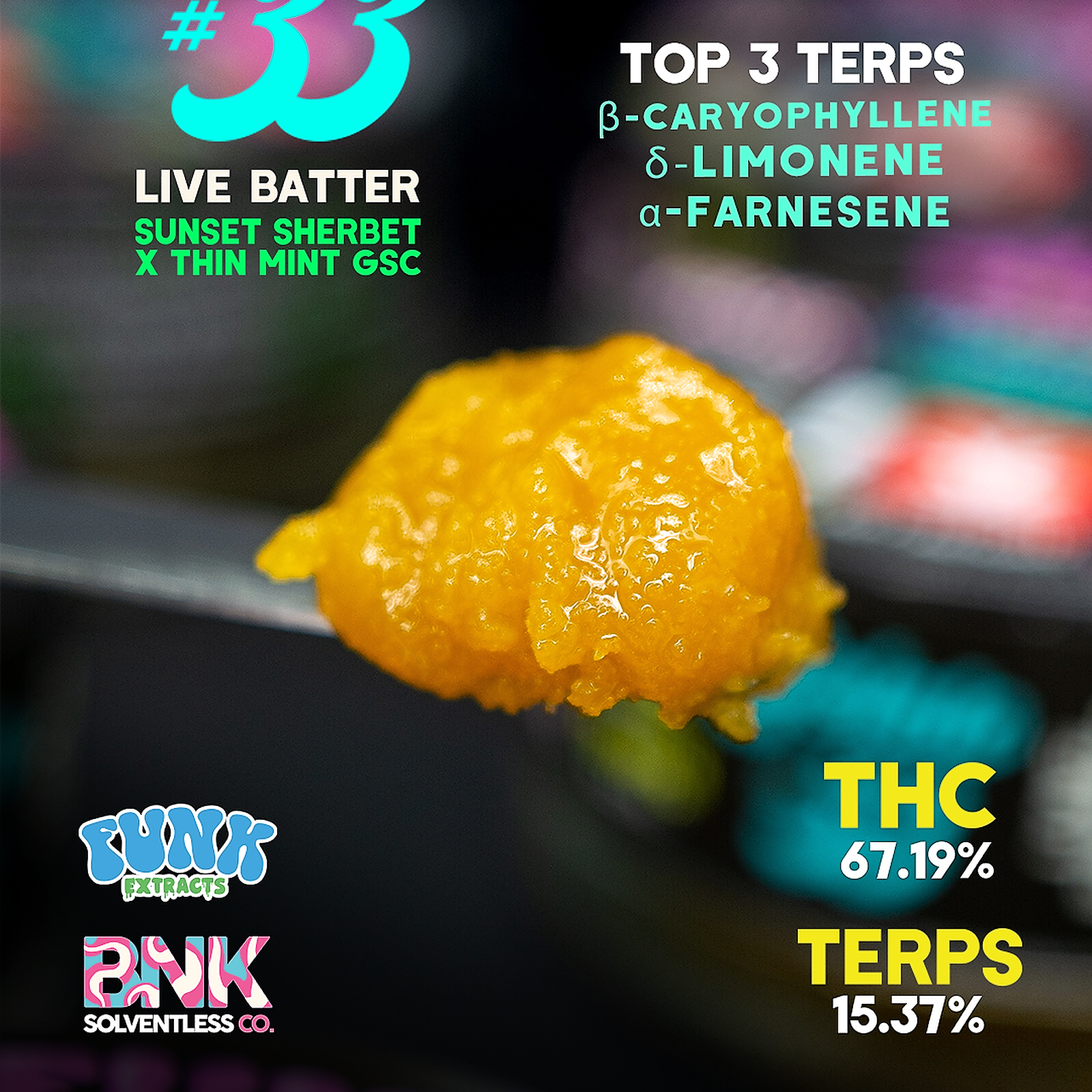Photograph of product: FUNK > Batter 1g > Gelato #33