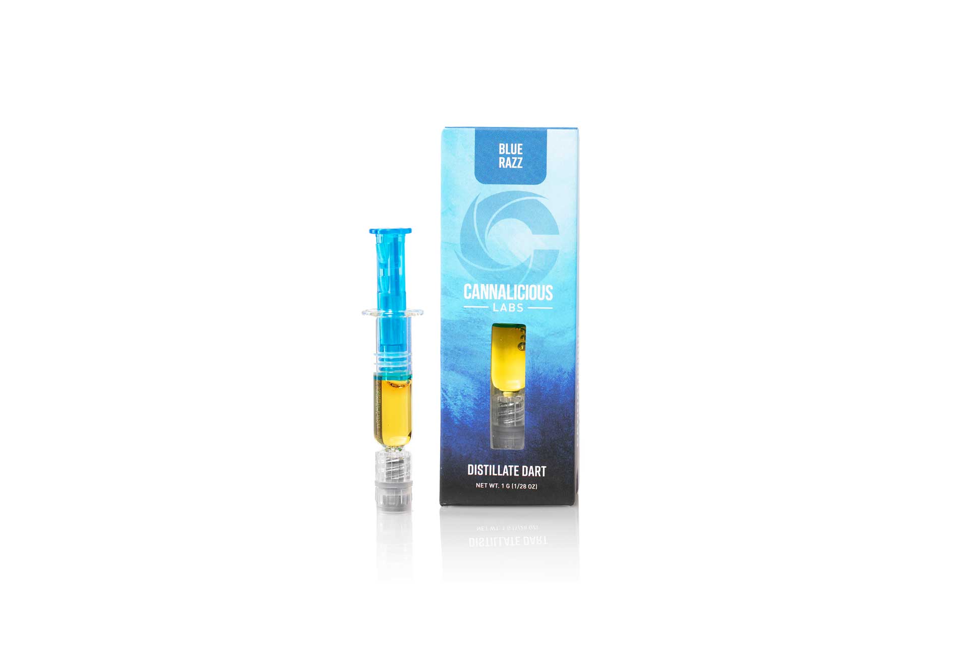 Photograph of product: Cannalicious Labs | Dart - 1g - Blue Razz