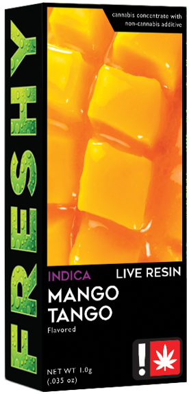Photograph of product: Cartridge - Freshy Flavored Live Resin - GLS 1g (B) - Mango Tango