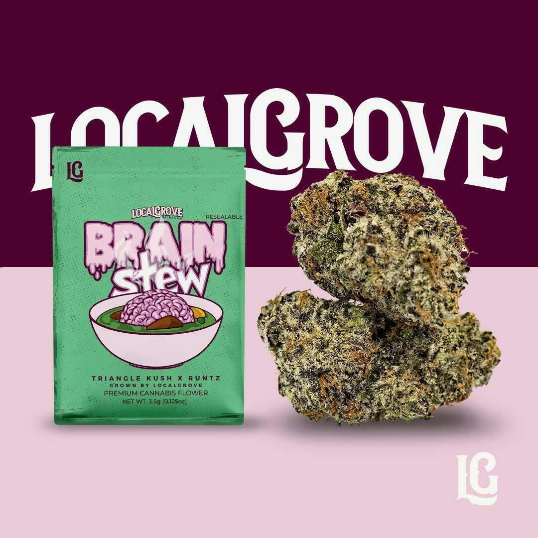 Photograph of product: Local Grove - 3.5g Prepack - Brain Stew
