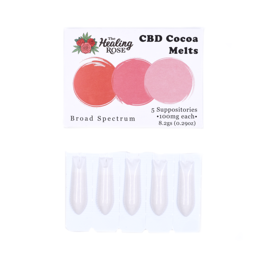 Photograph of product: 500mg CBD Cocoa Melt Suppositories | TAX INCLUDED