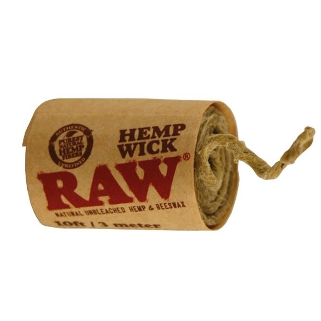 Photograph of product: Raw Hemp Wicks