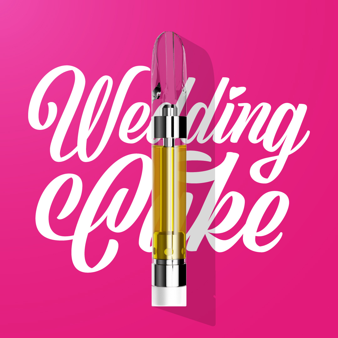 Photograph of product: Cartridge | Crystal Clear | Wedding Cake [Distillate]