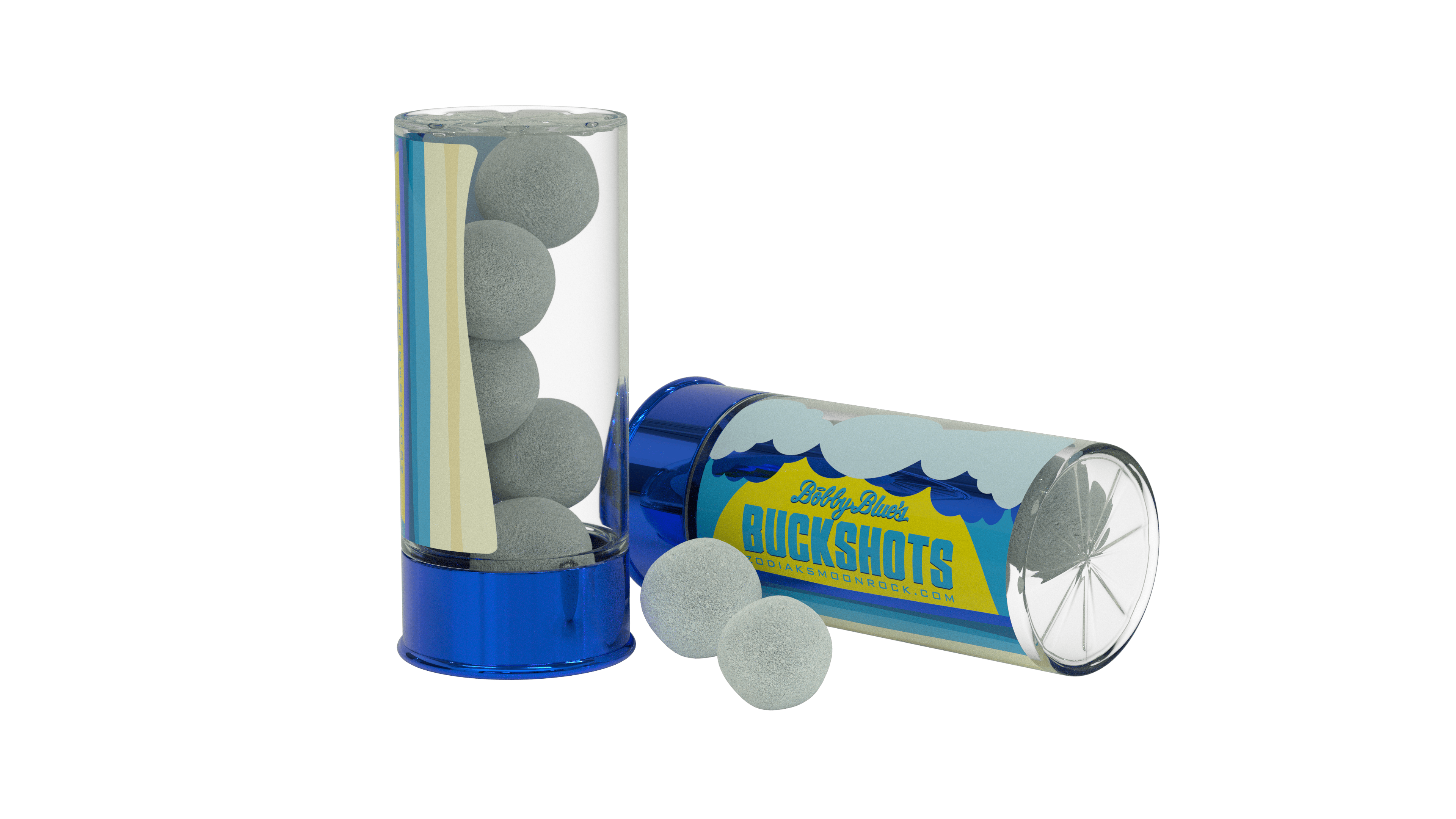 Photograph of product: 4.2g Bobby Blue's Bucksots (Wedding Cake)