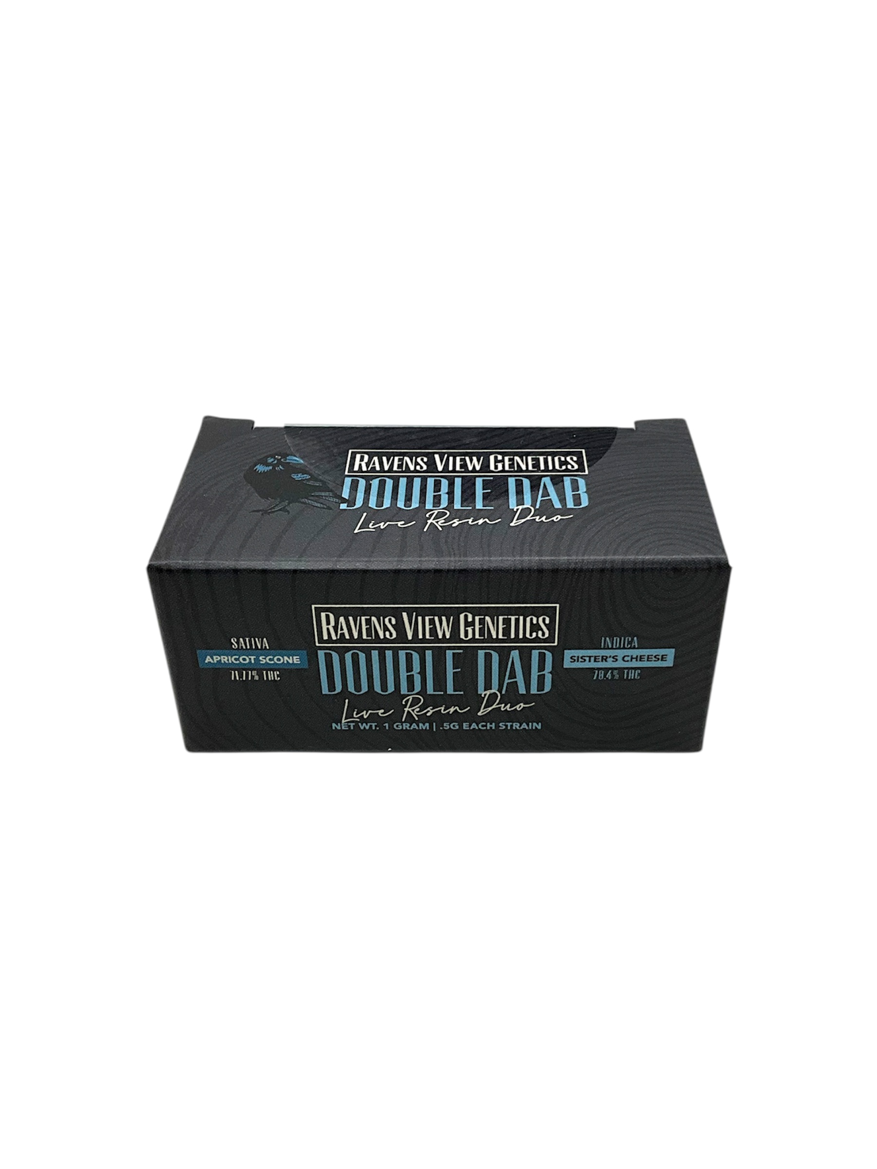 Photograph of product: Ravens View Genetics Double Dab Live Resin Duo