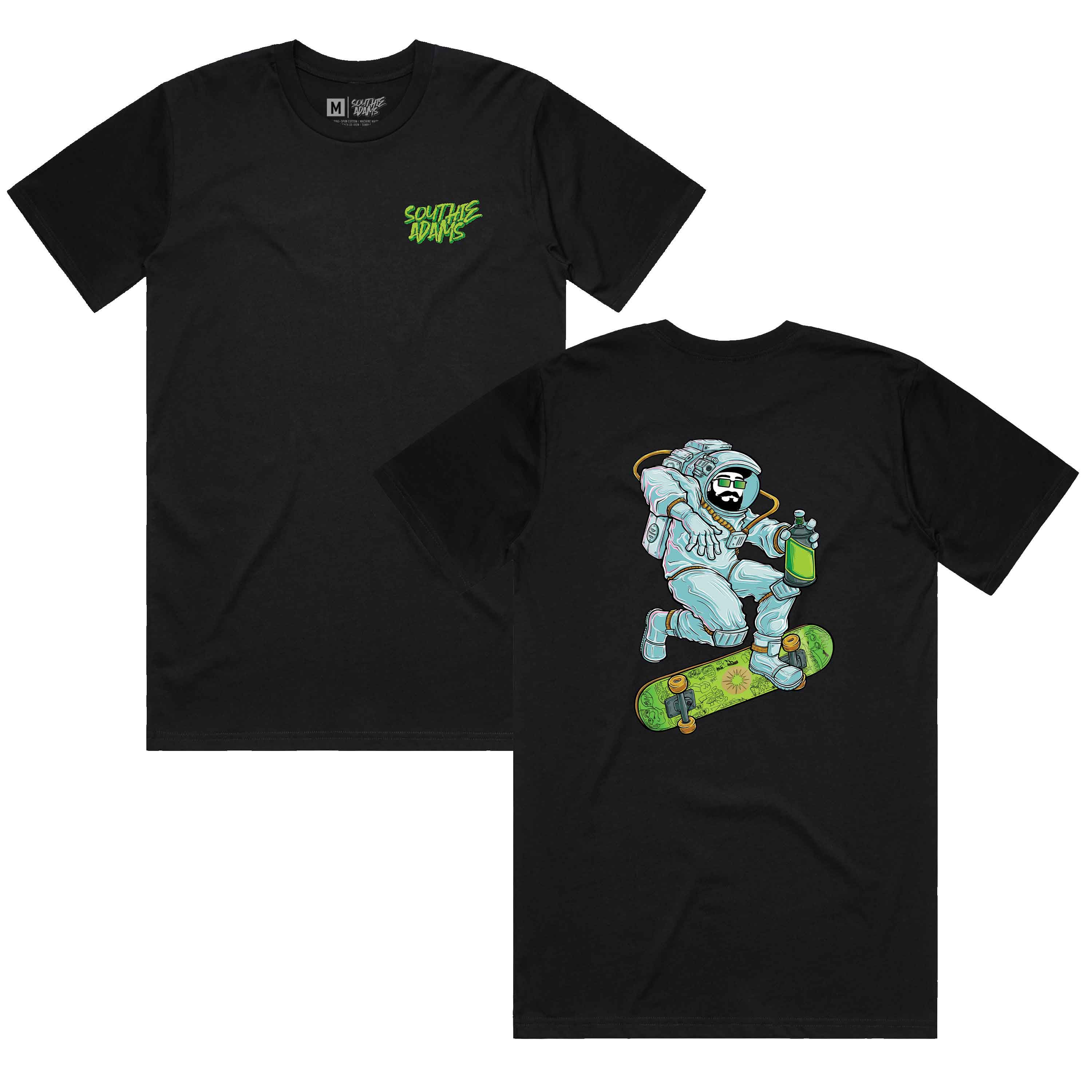 Photograph of product: Southie Adams | Spaceman | T-Shirt | S