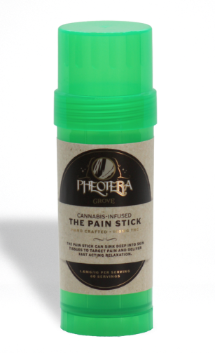 Photograph of product: PHEOTERA THE PAIN STICK LARGE 1:1 TH-oui:CBD 100MG
