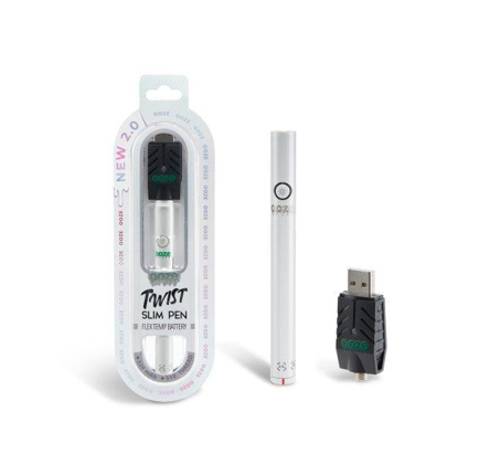 Photograph of product: Ooze - Slim Twist 2.0 - Battery - Polar Pearl