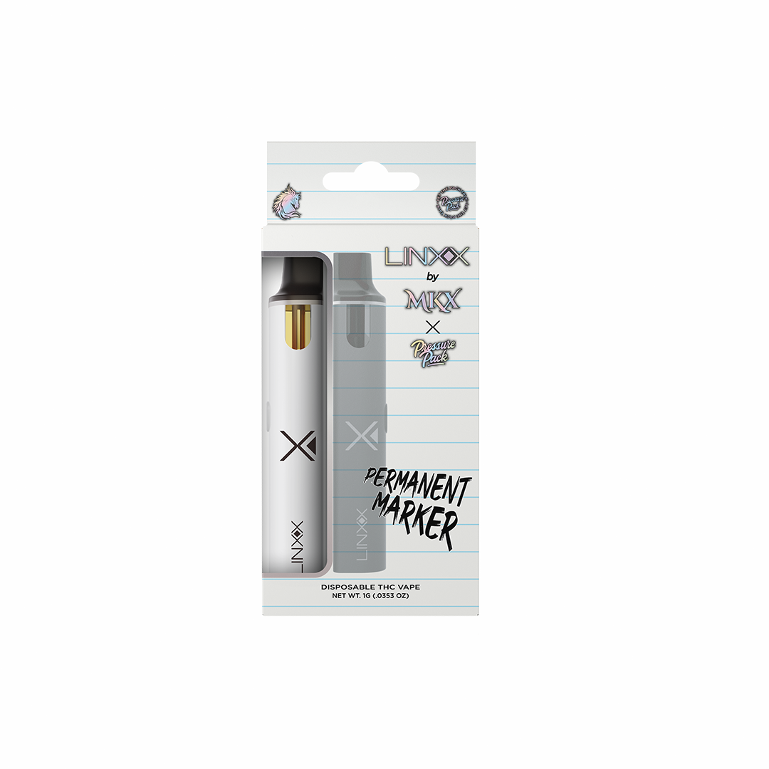 Photograph of product: LINXX Disposable Vapes - Permanent Marker - Indica