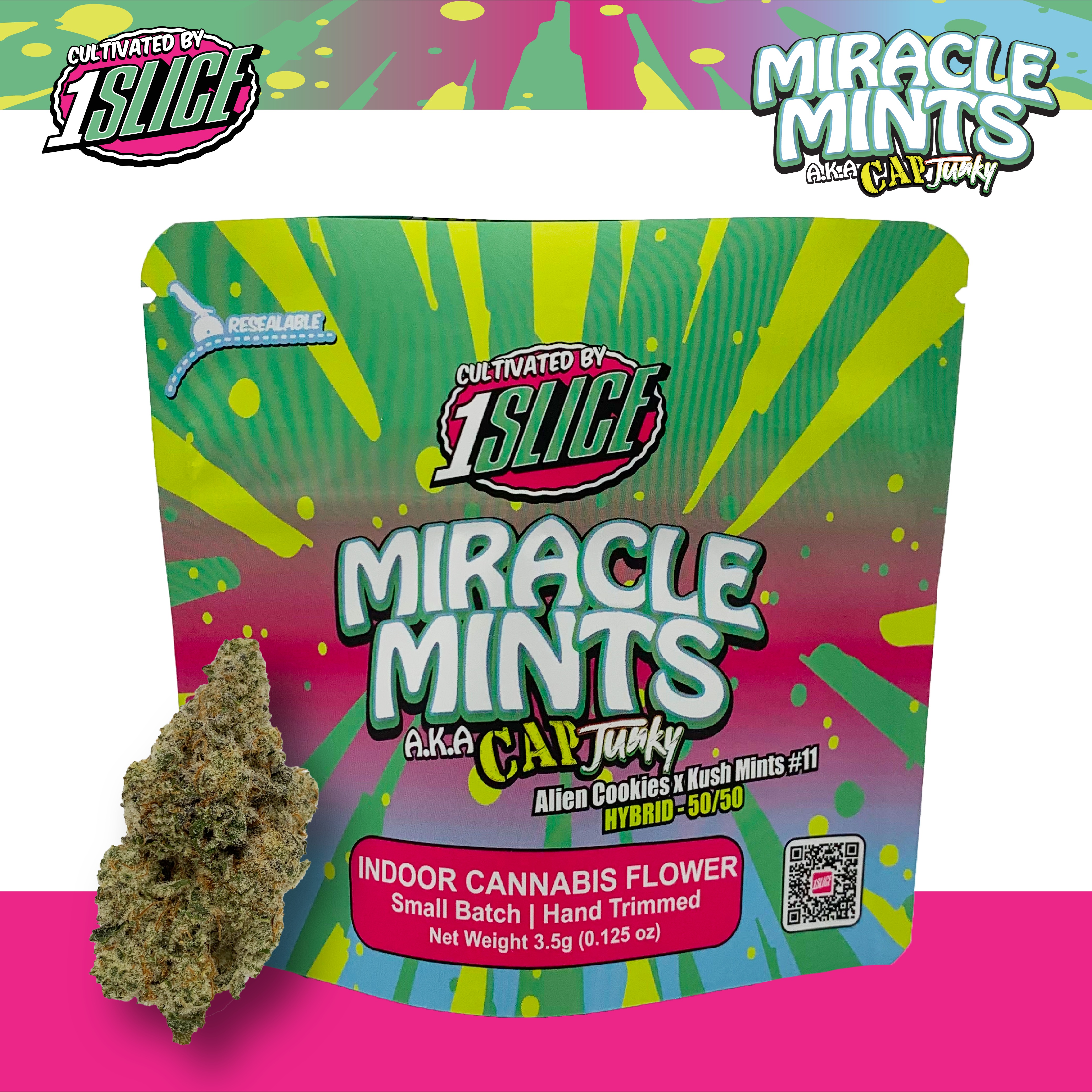 Photograph of product: Miracle Mints | Flower - 3.5g