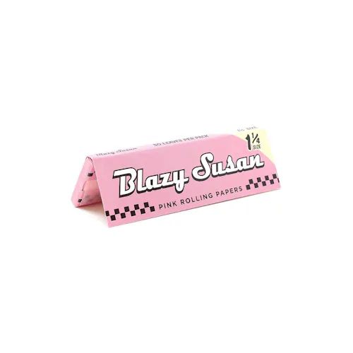 Photograph of product: Blazy Susan - Pink Rolling Papers 1 1/4 Size