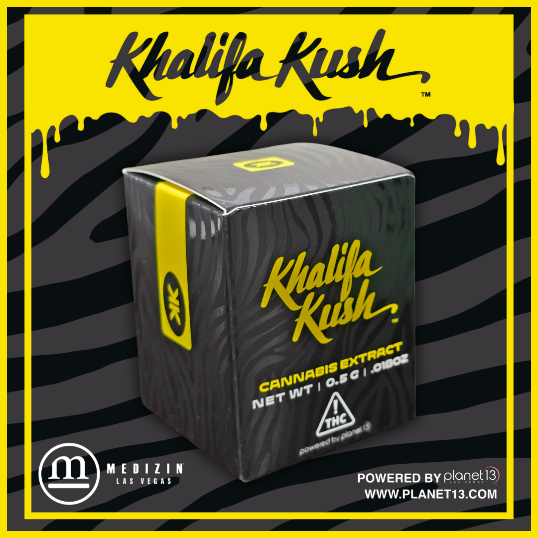 Photograph of product: Khalifa Kush Khalifa Kush .5g Live Resin Badder