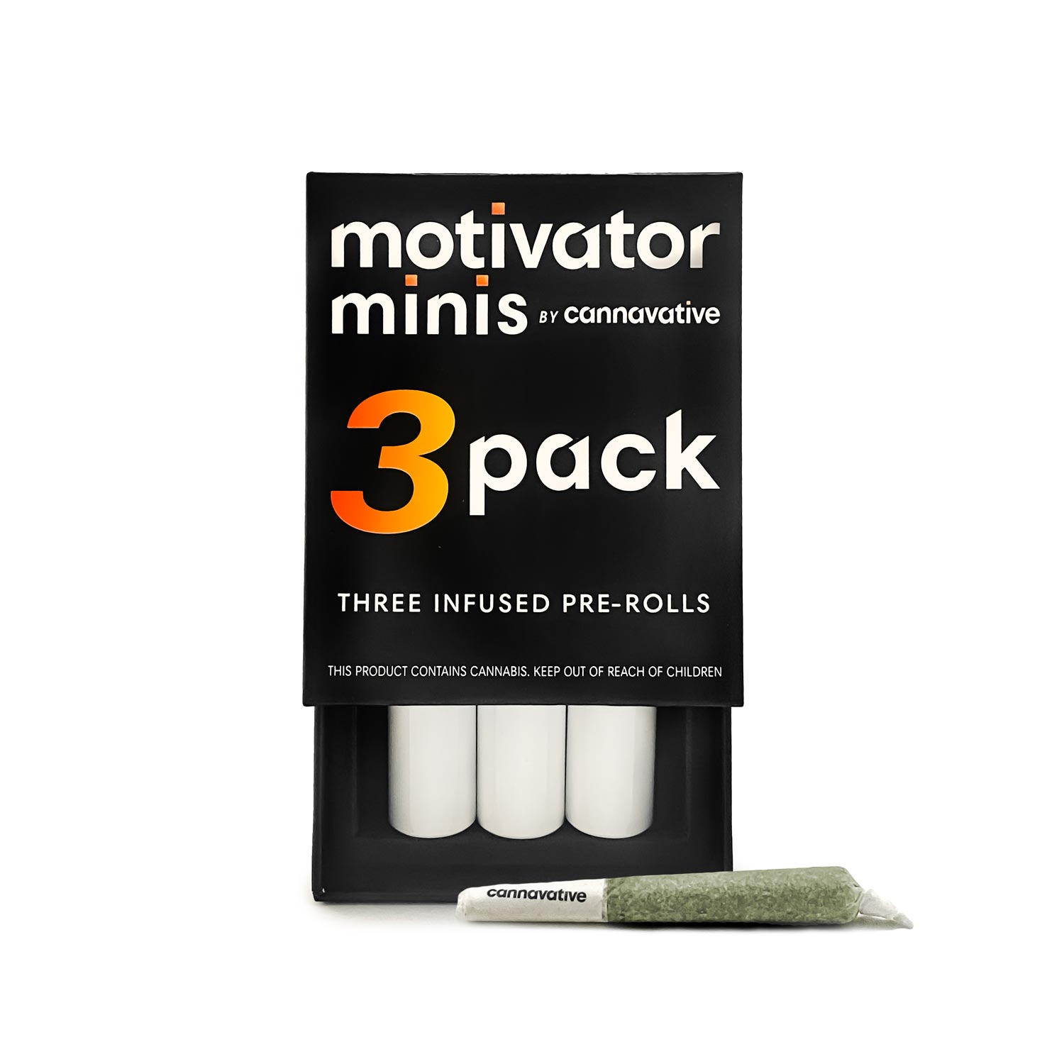 Photograph of product: Snowtrooper OG Motivator Minis Infused Preroll 3pk