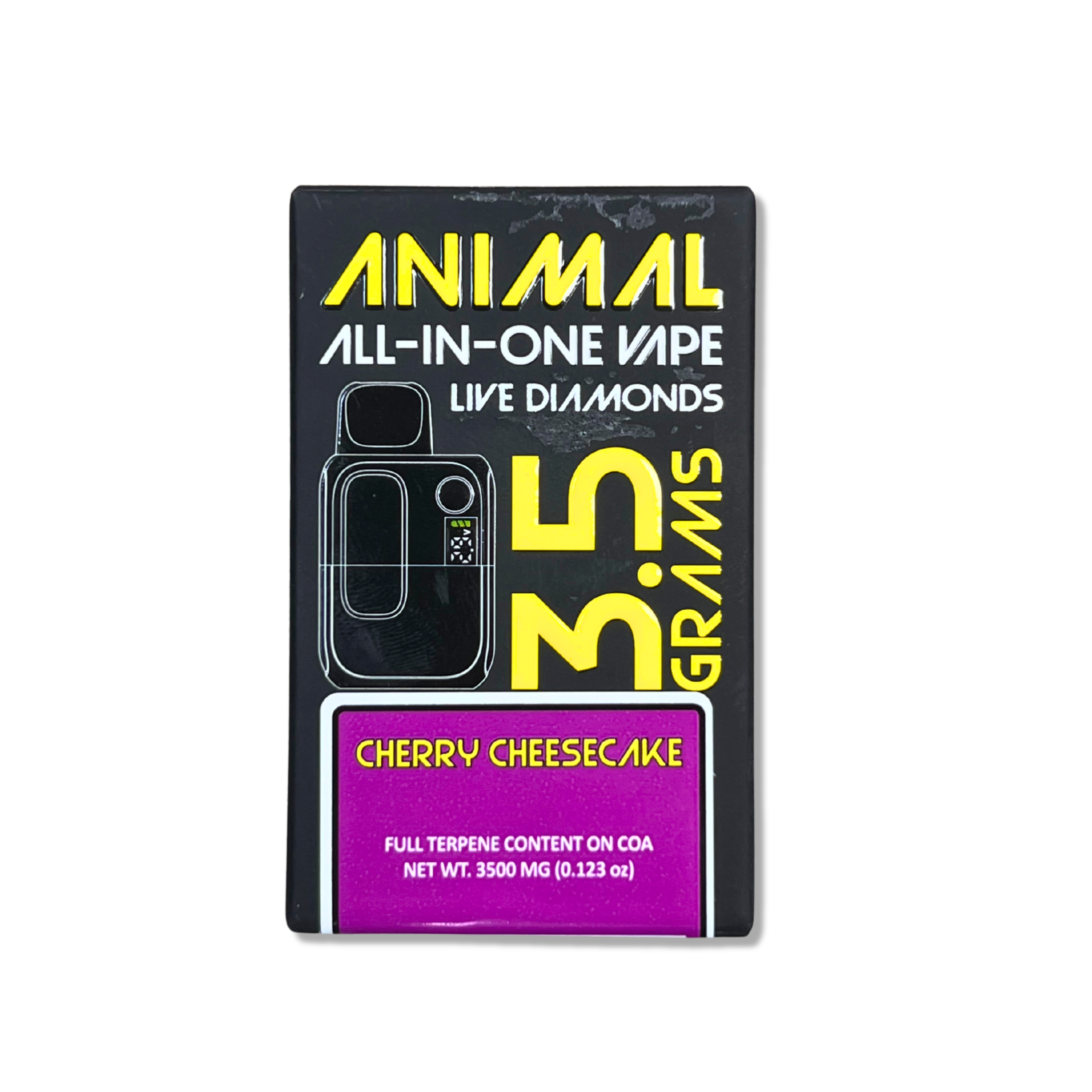 Photograph of product: Animal - Cherry Cheese Cake Disposable Vape - 3.5g