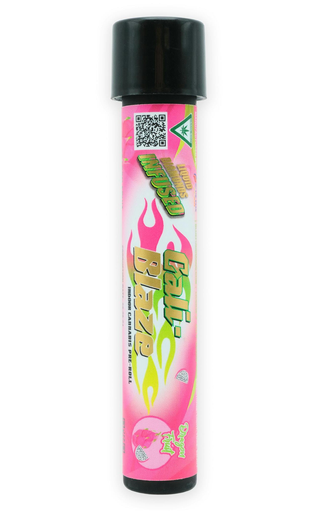 Photograph of product: Cali-Blaze Dragon Fruit Infused Preroll Rec