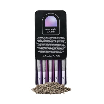 Photograph of product: Galaxy Labs - Pre Rolls 5pk - Garlic Cocktail 7