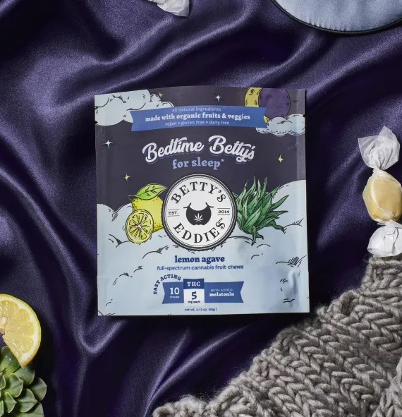 Photograph of product: Bedtime Betty's | Sleep w/ Melatonin | 5mg/10ct Taffy