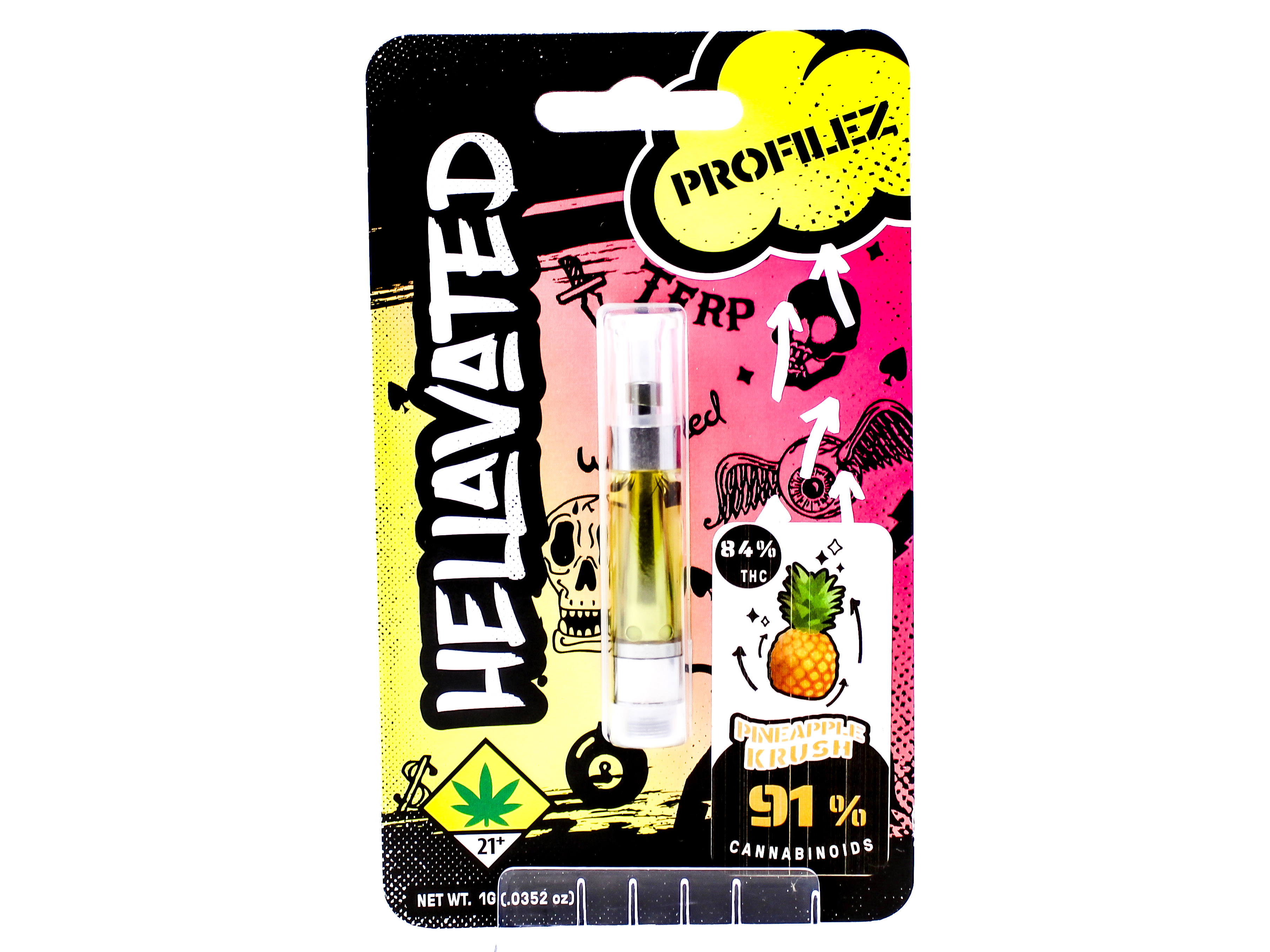 Photograph of product: AV Pineapple Krush Distillate Cart 47716