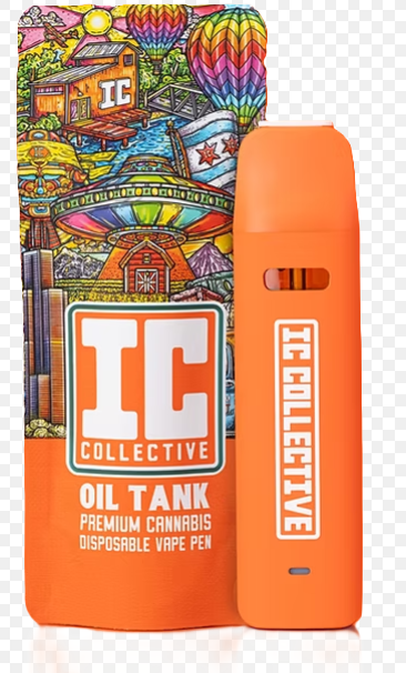 Photograph of product: IC Collective - Oil Tank Live Resin Disposable - T.I.T.S (SH)