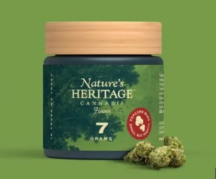 Photograph of product: Nature's Heritage - Gelato 33 - Popcorn Buds - 7g