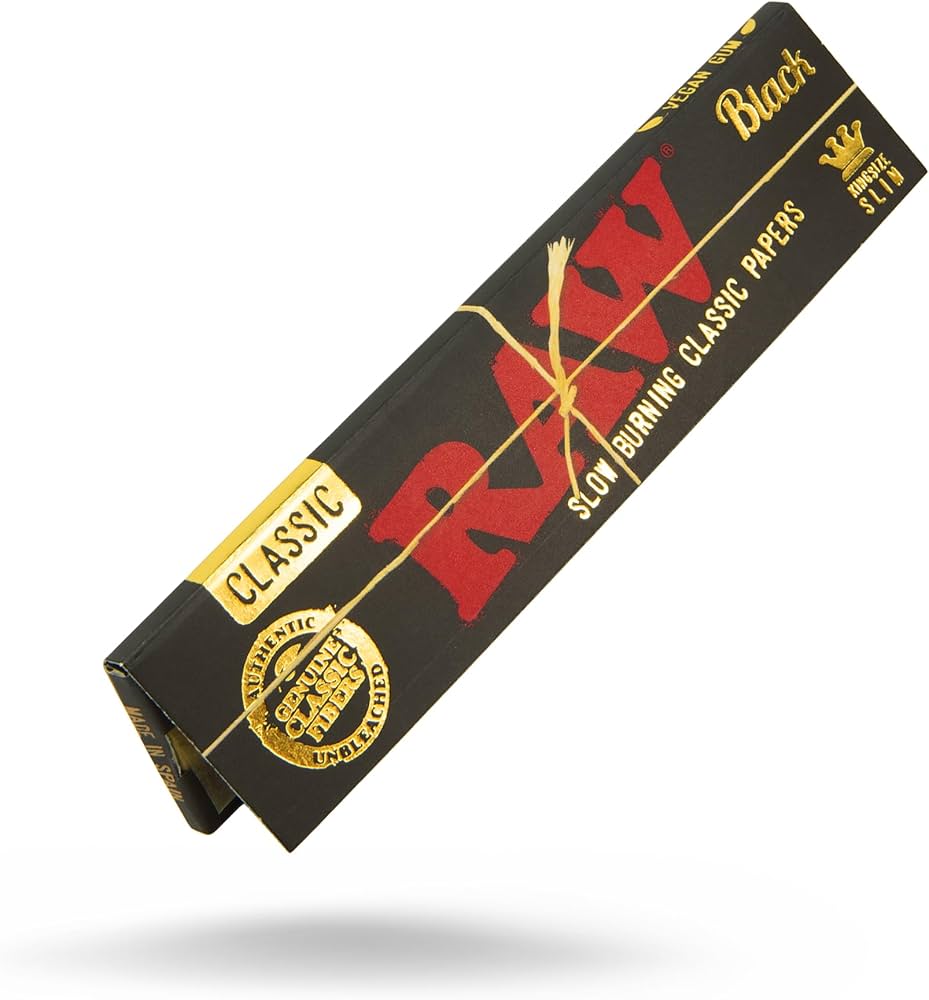Photograph of Product: Raw Black King Size Slim