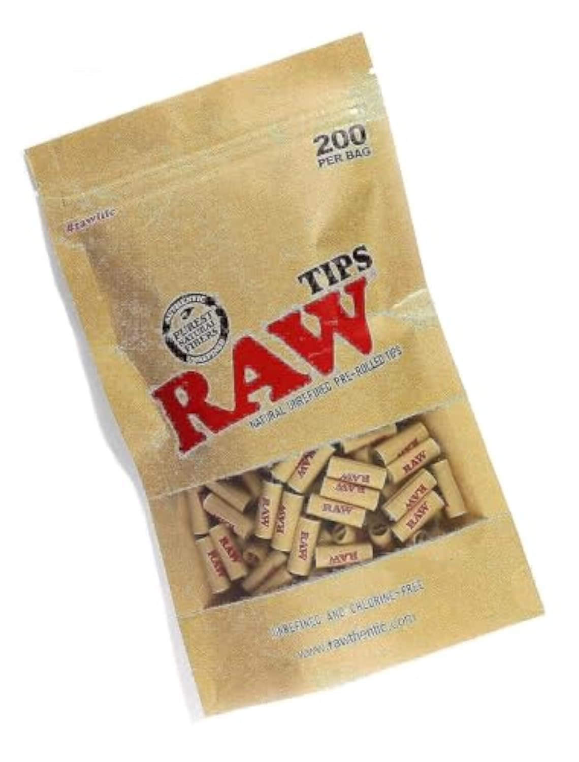 Photograph of product: RAW Classic | Pre Rolled Tips 200 count