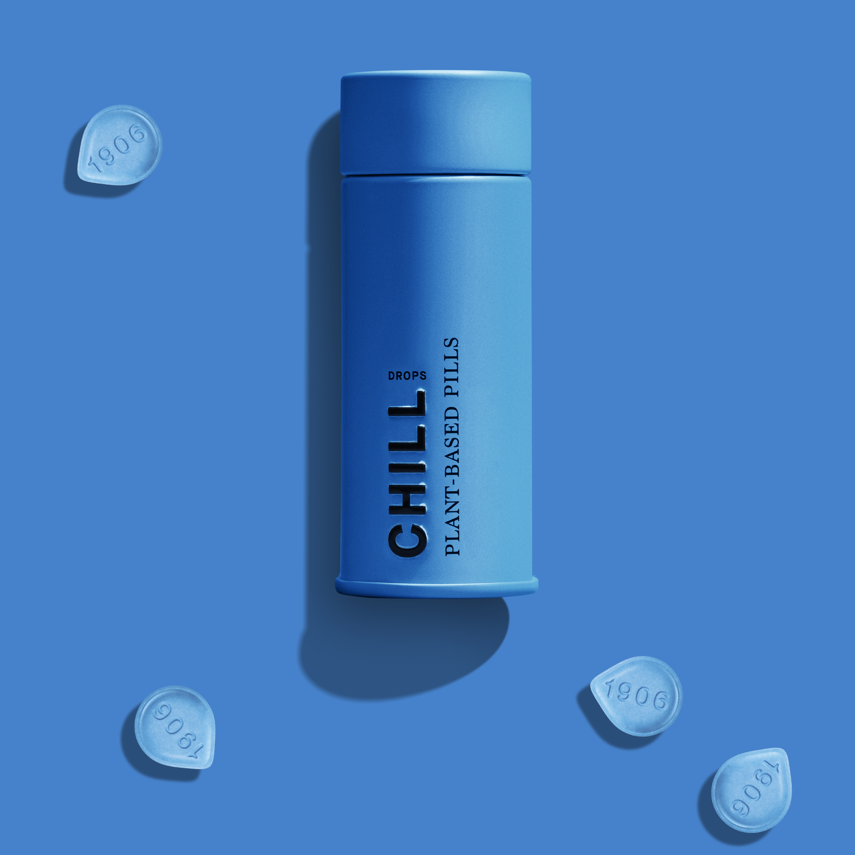 Photograph of product: Effects-Based Tablets | 1906 | CHILL Drops for Relaxation [20pk]