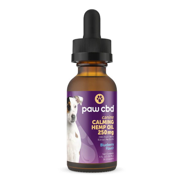 Photograph of product: Paw CBD - 250mg Calming Hemp Oil