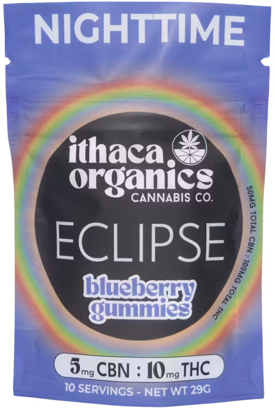 Photograph of Product: Eclipse: Blueberry - Gummie 10 Pack (100mg)