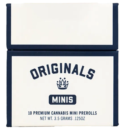 Photograph of product: Originals - Preroll - Minis - Ghost OG - 10pk