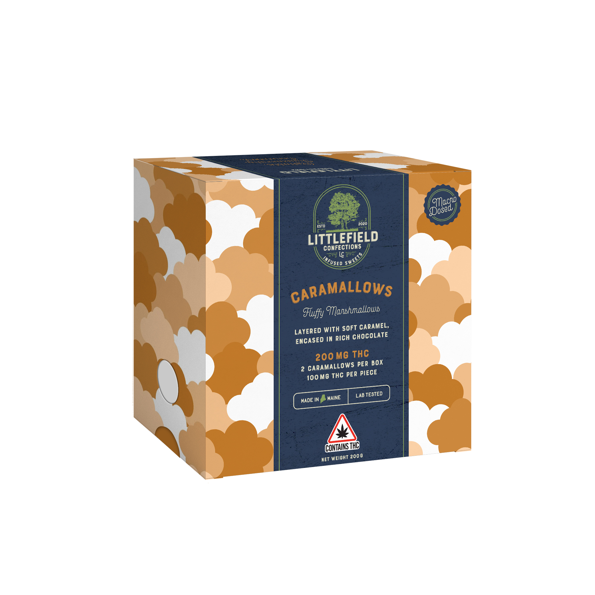 Photograph of product: LFC 200MG TH-oui Caramallow Box