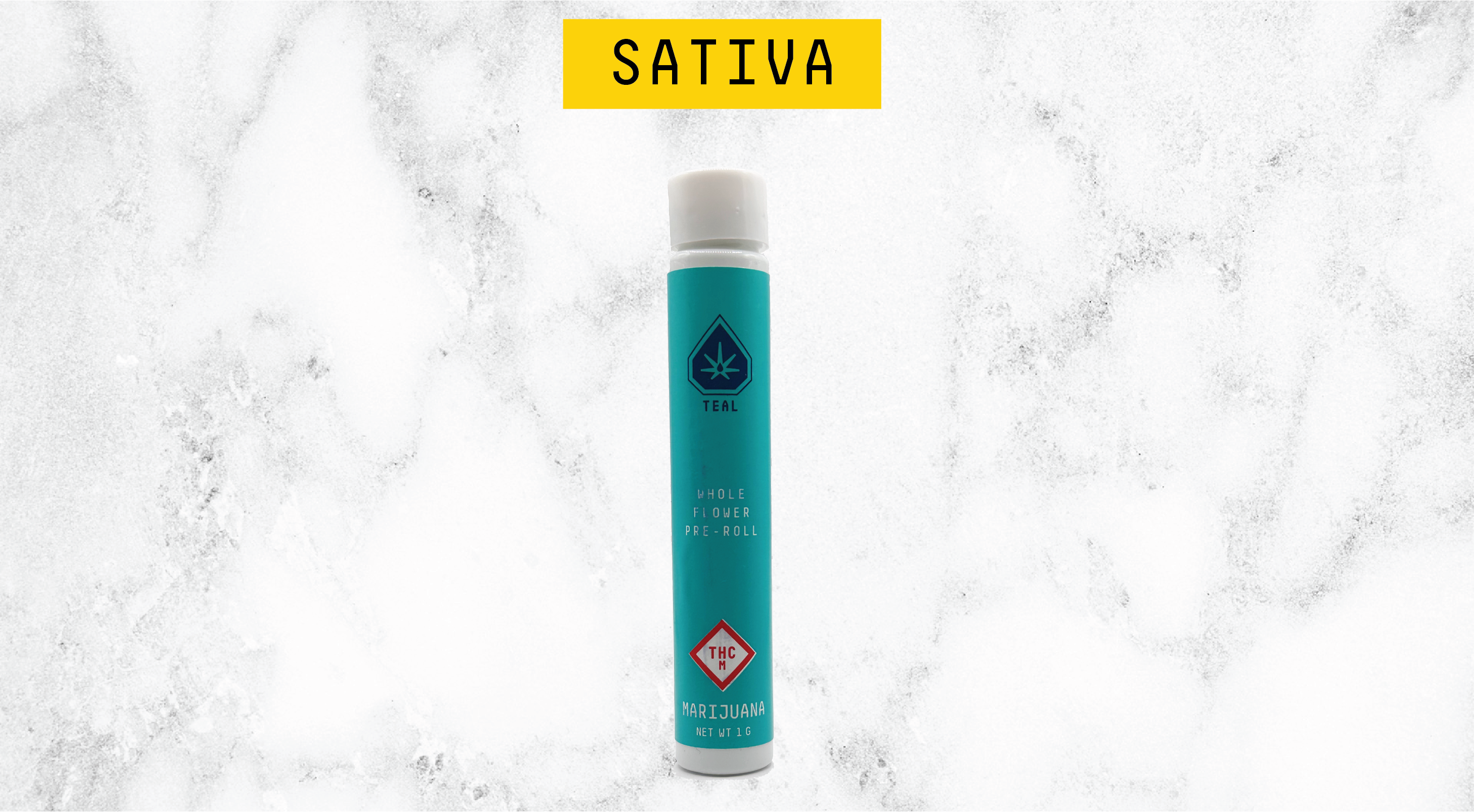 Photograph of product: Bruce Banner | 1g | Pre-roll | Teal