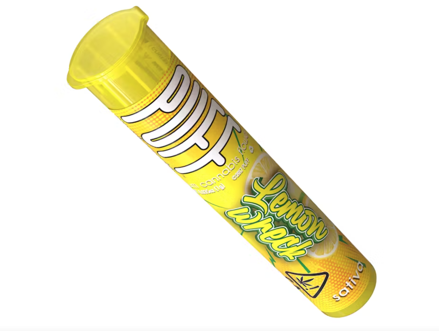 Photograph of product: Puff - Lemonwreck - 1G - Preroll - Oui'd