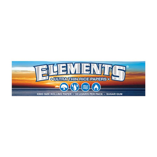 Photograph of product: Elements King Size Ultra Thin Rice Papers