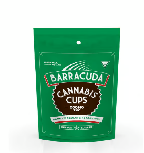 Photograph of product: Milk Chocolate Caramel - Baracuda Cups - 200mg